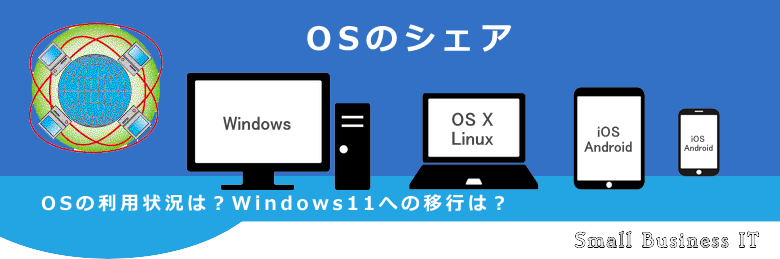 OS（Operating System）のシェア